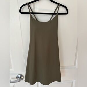 Halara Olive Green Medium Active Dress